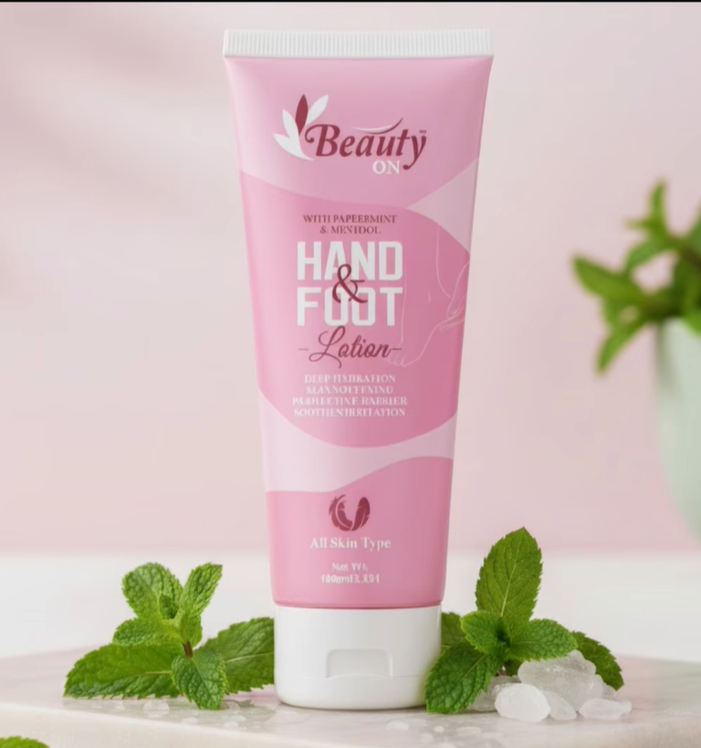Beauty ON Hand & Foot Lotion – Deep Hydration for Soft, Smooth Skin