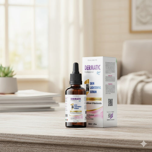 Dermatic All-in-1 Serum bottle – complete skincare solution Pakistan