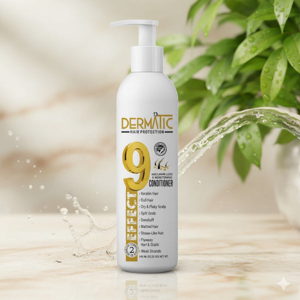 Dermatic 9-in-1 Conditioner bottle – complete hair care Pakistan