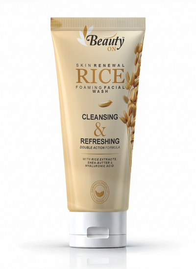 Beauty ON Rice Foaming Facial Wash
